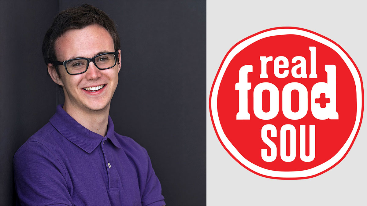 Joseph Whitney Real Food Coordinator Spotlight Sustainability Newsletter SOU