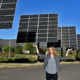 Rebecca Walker Two New Solar Arrays STrackers Campus Updates Sustainability Newsletter SOU cover