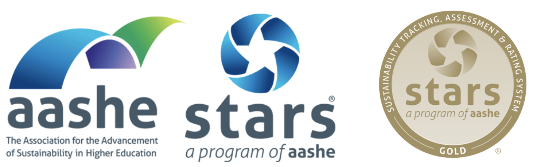 AASHE STARS Gold Rating Logo
